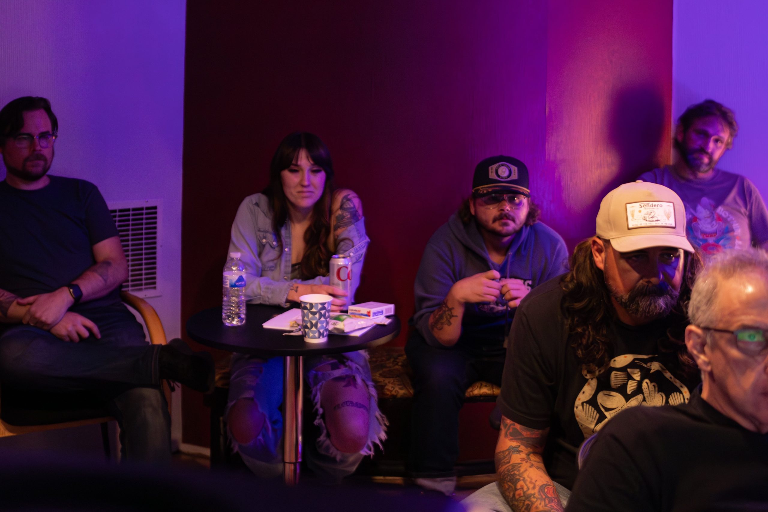 musicians in studio recording song collaborating session music studio